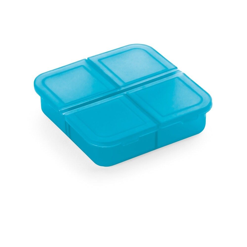 ROBERTS Tablettenbox mit 4 Fächern - hellblau-281