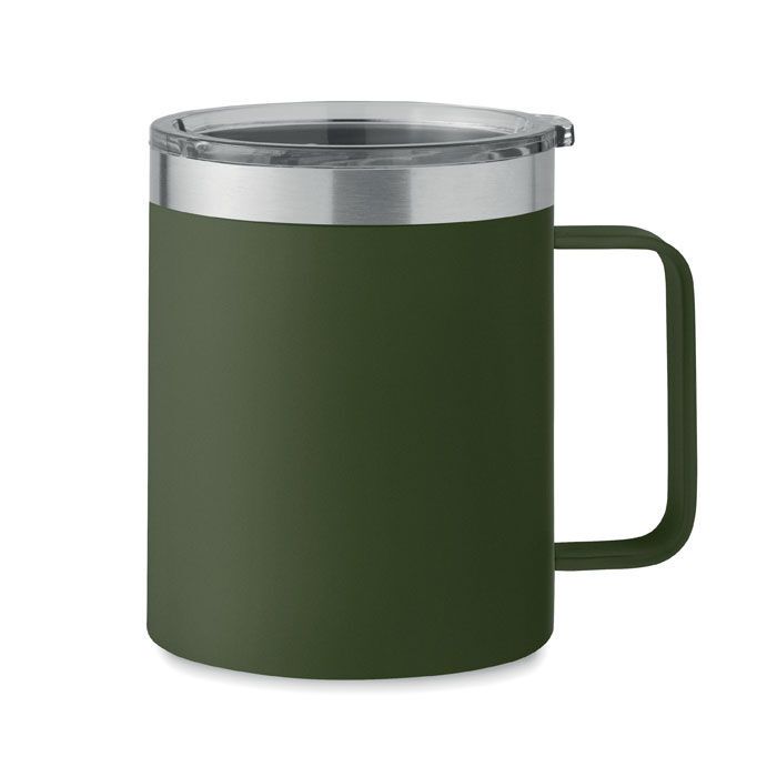 Doppelwandiger Becher 300 ml INARI - dunkelgrün-53