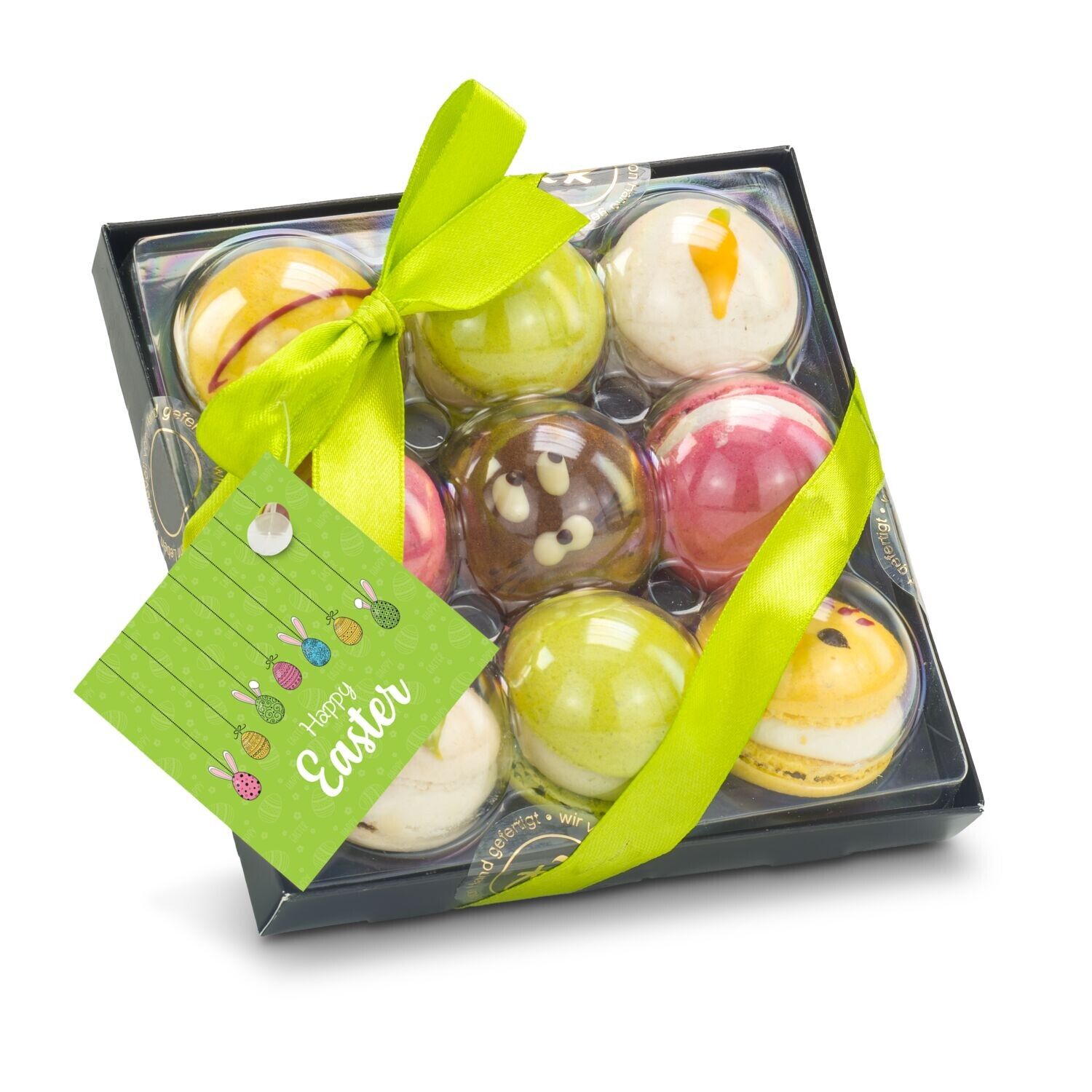 Bunte Oster-Macarons, 90 g-231