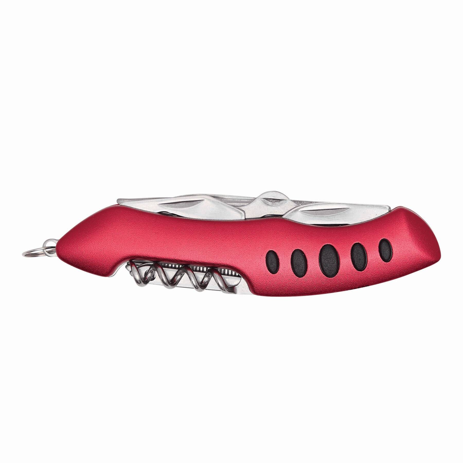 Taschenmesser BIG R. - rot - silber-423