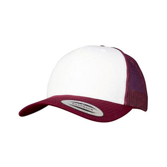 Retro Trucker Colored Front - navy - white - navy-173