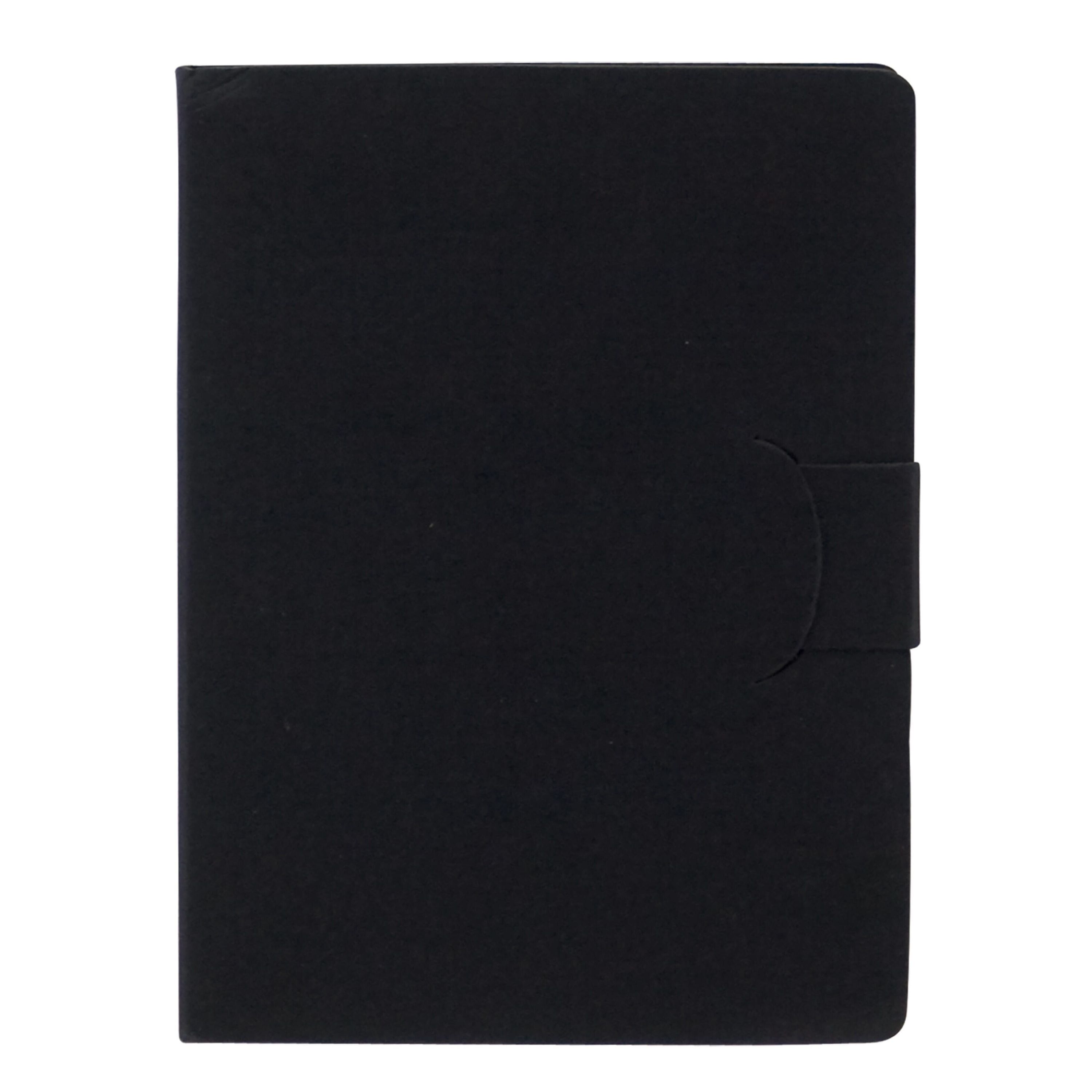 Notizbuch mit Haftnotizen - schwarz-628