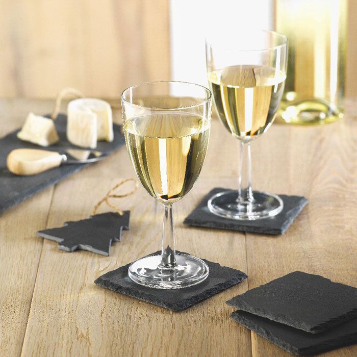 Untersetzer-Set SLATE4 - schwarz-535