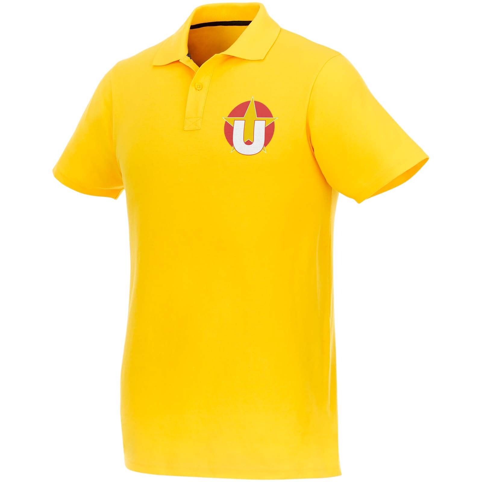 Helios Poloshirt für Herren - gelb - XL-820