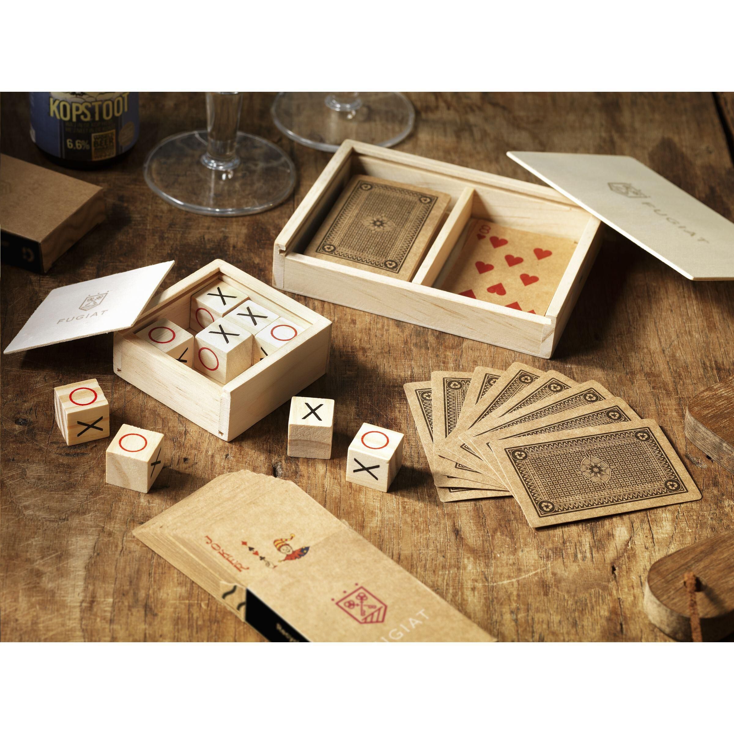 Tic Tac Toe Game Bamboo Spiel - holz-846