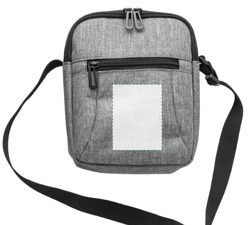 Veredelungsposition Tasche auf der Vorderseite