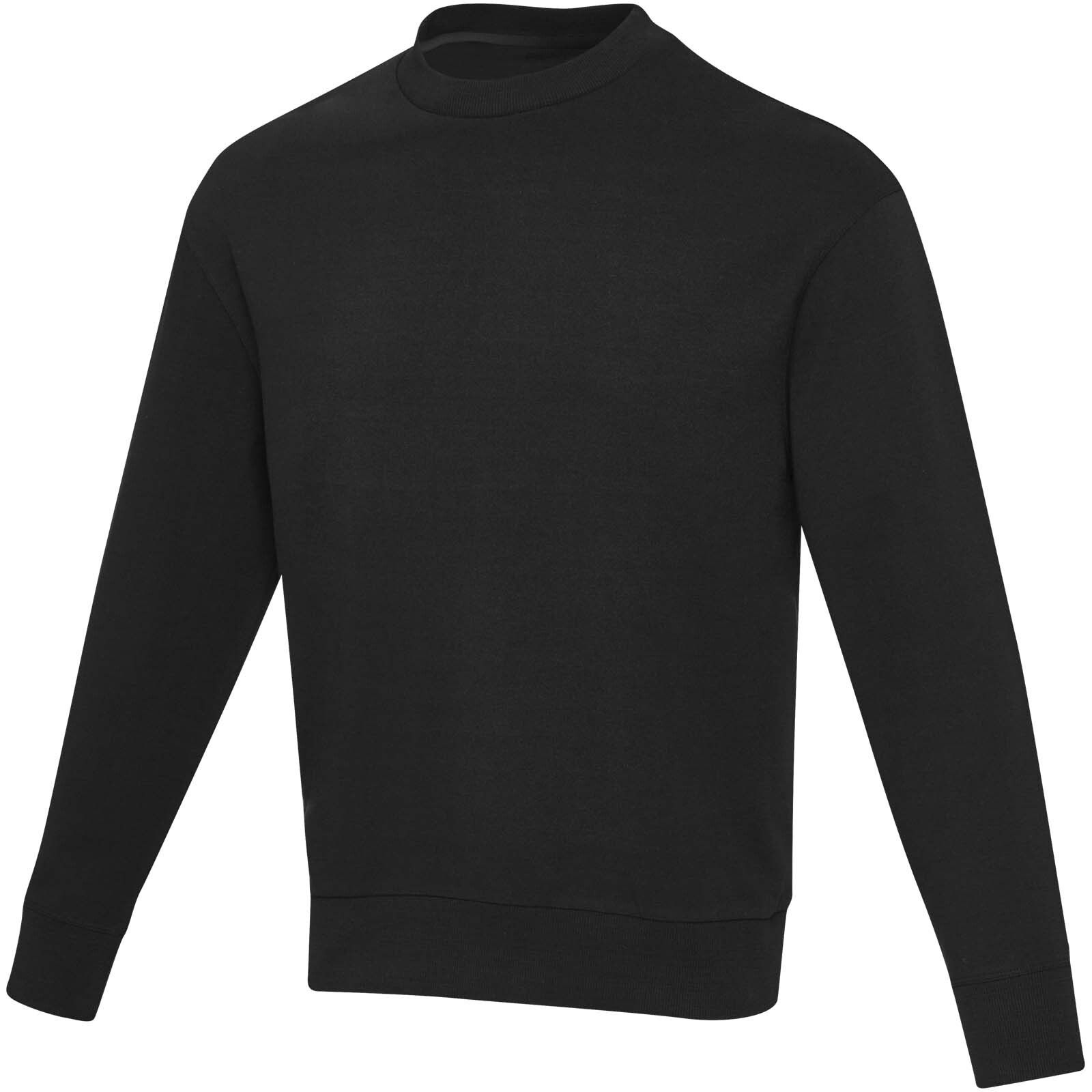 Jet  Aware Pullover mit Rundhalsausschnitt aus recyceltem Material - schwarz - L-615