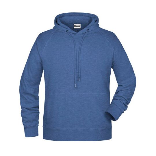 Men´s Hoody - petrol melange-477