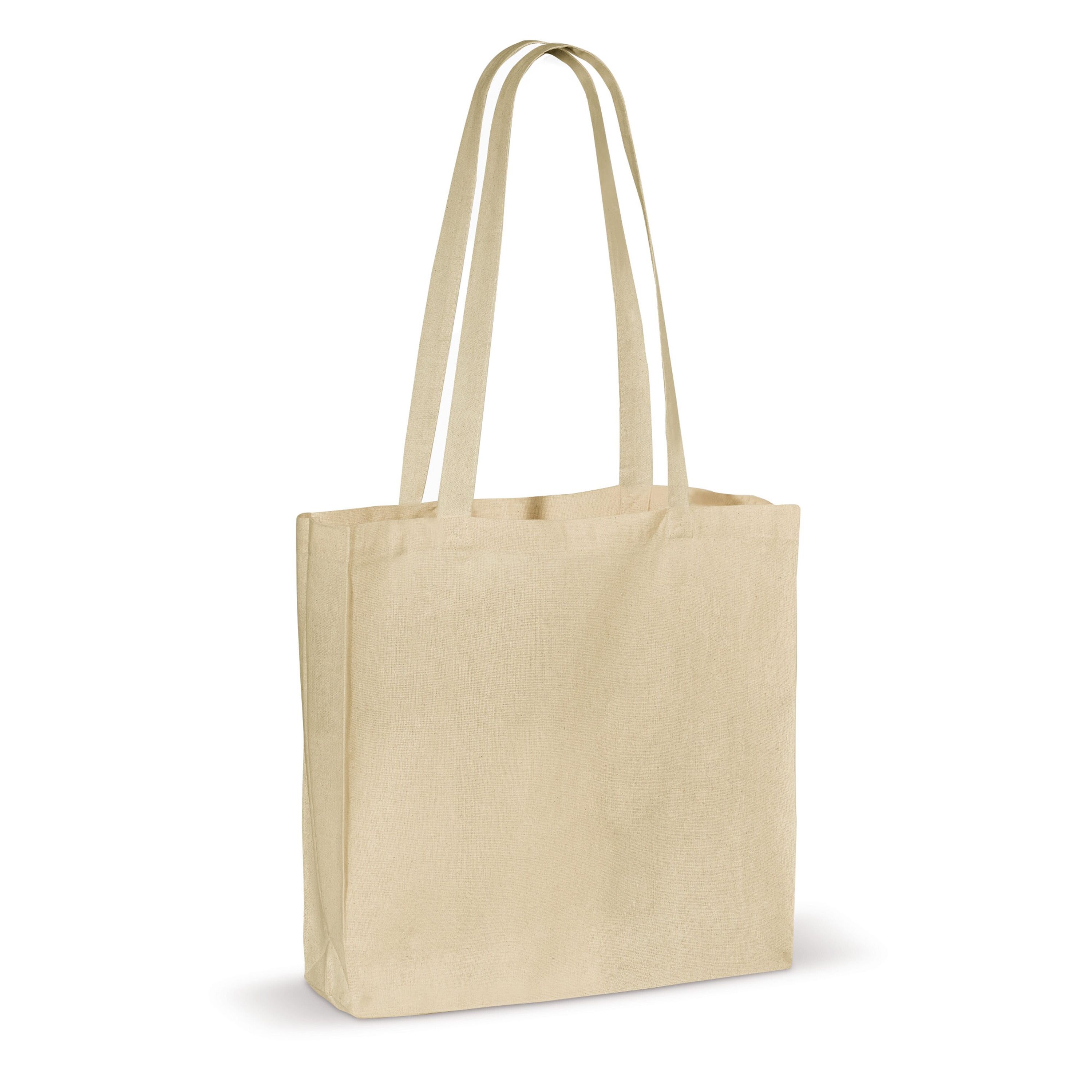 Umhängetasche baumwolle OEKO-TEX® 140g/m² 40x10x35cm - natur-472