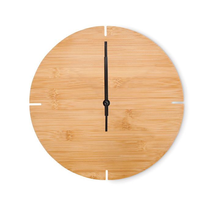 Wanduhr Bambus ESFERE - holz-390