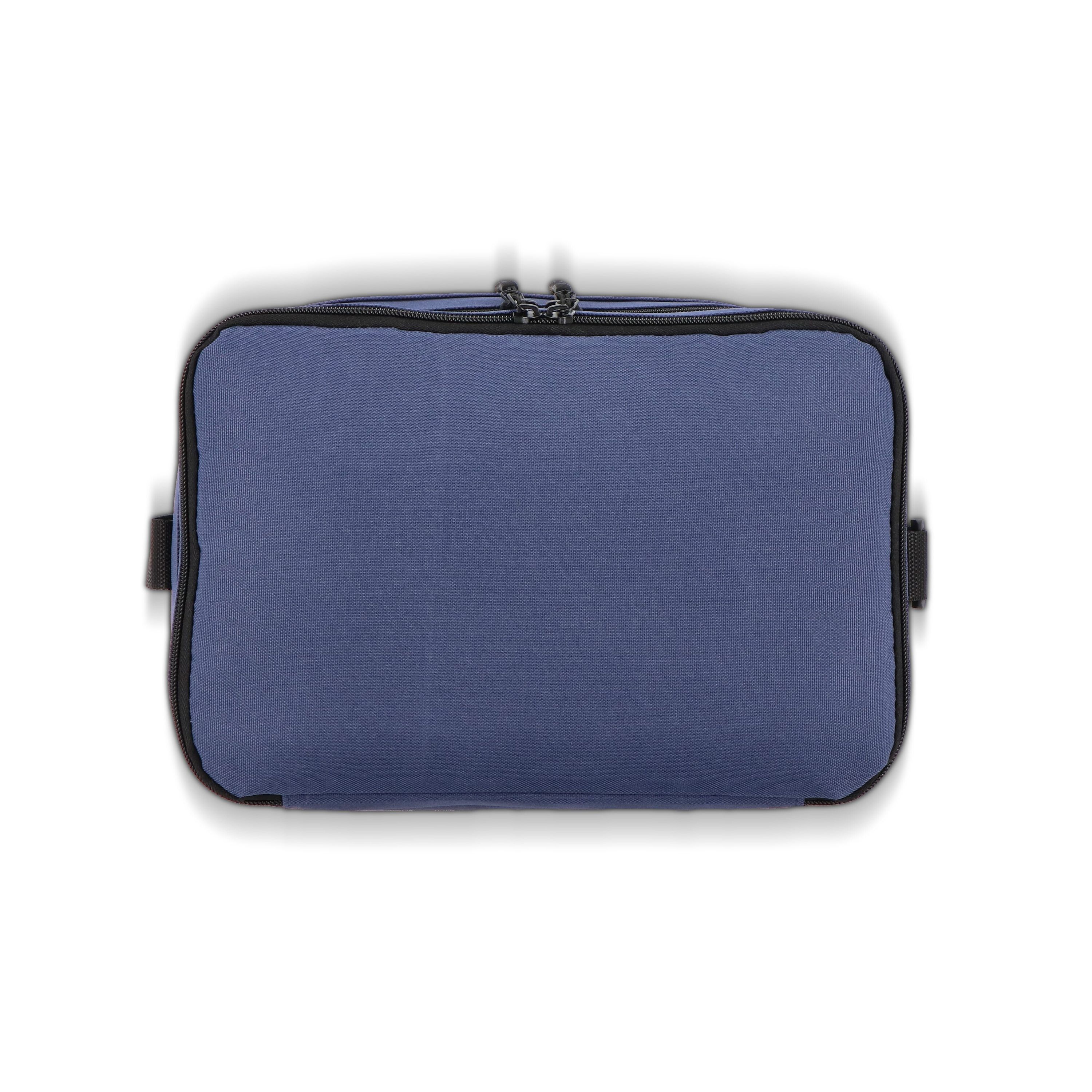 R-PET 600D Kühlbeutel mit zwei Fächern 30 x 20 x 25 cm 12 l - dunkelblau-687