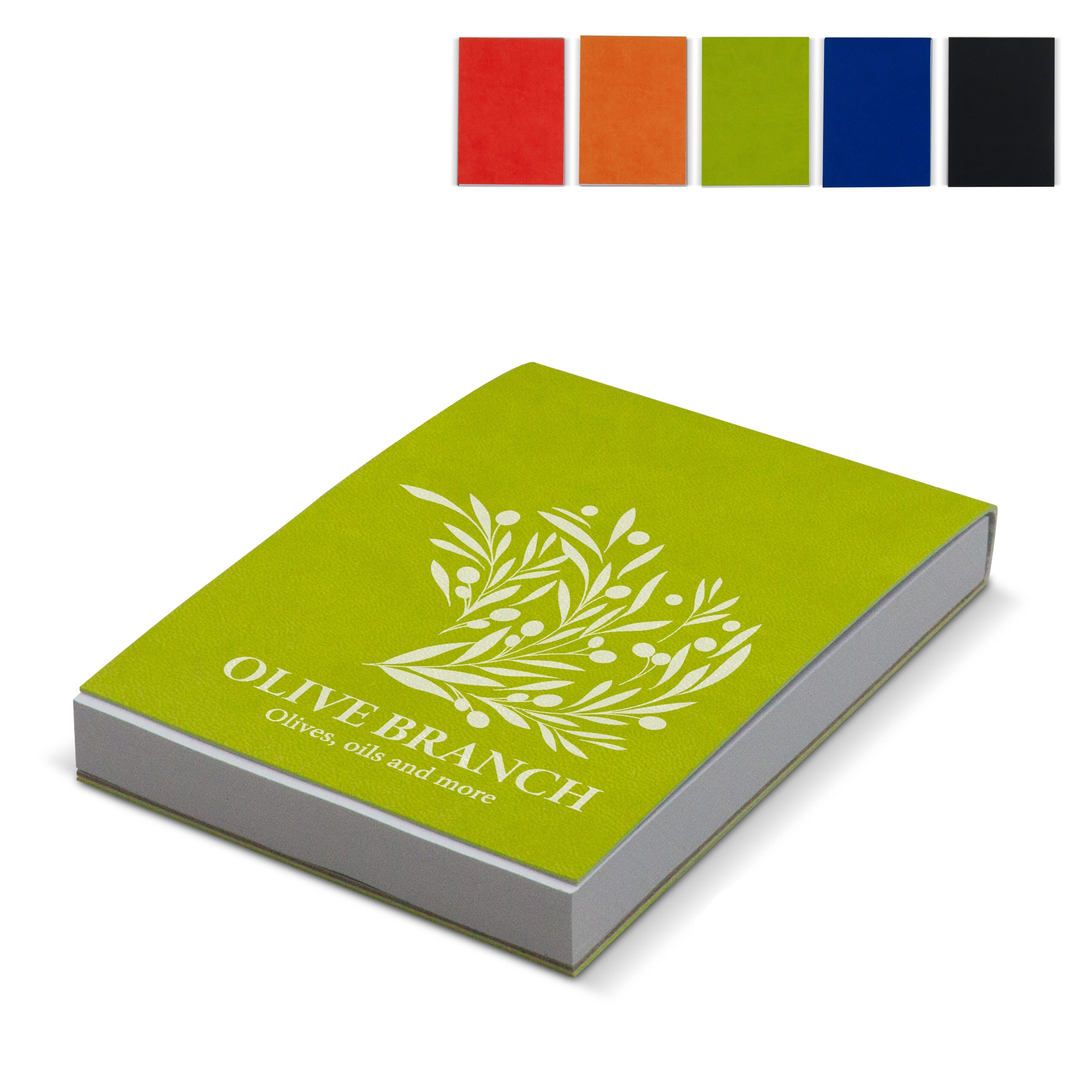 Notizbuch mit 150 Blatt Recyclingpapier - rot-590