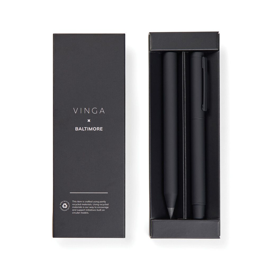 VINGA Baltimore RCS Stifteset - schwarz-866