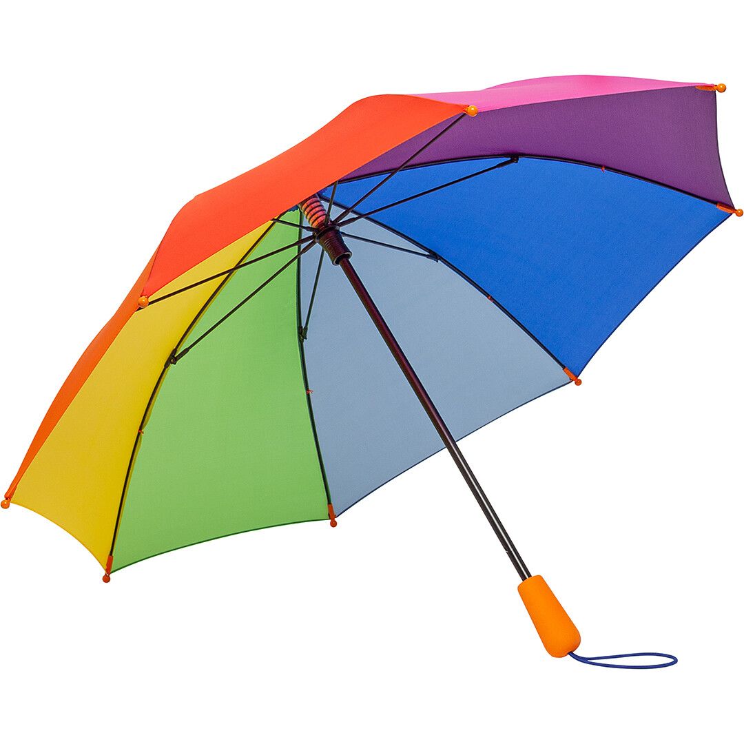 Stockschirm FARE® 4Kids Skylight® Ø88 cm - regenbogen-233