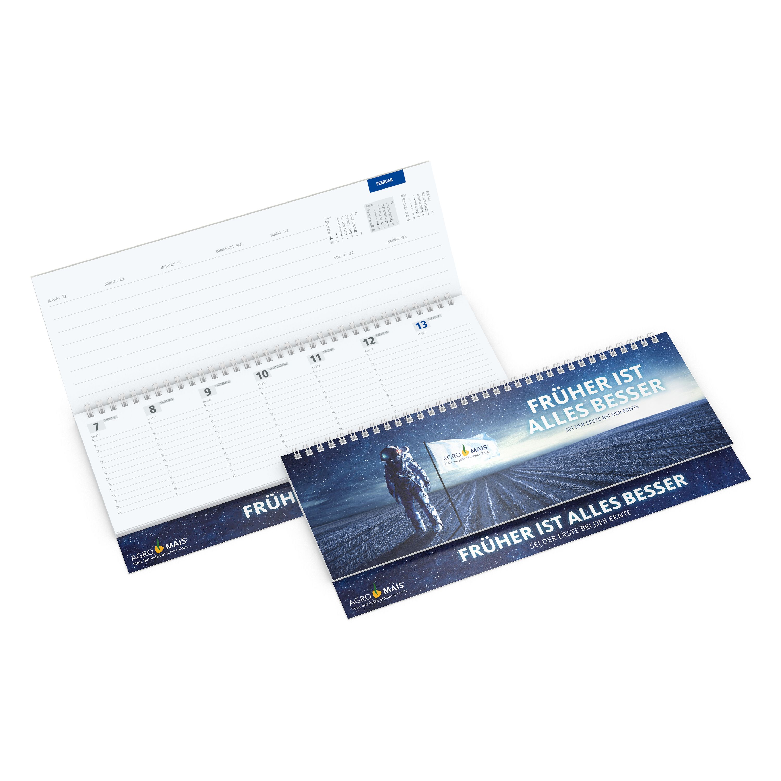 Tisch-Querkalender Master, Softcover Karton-504