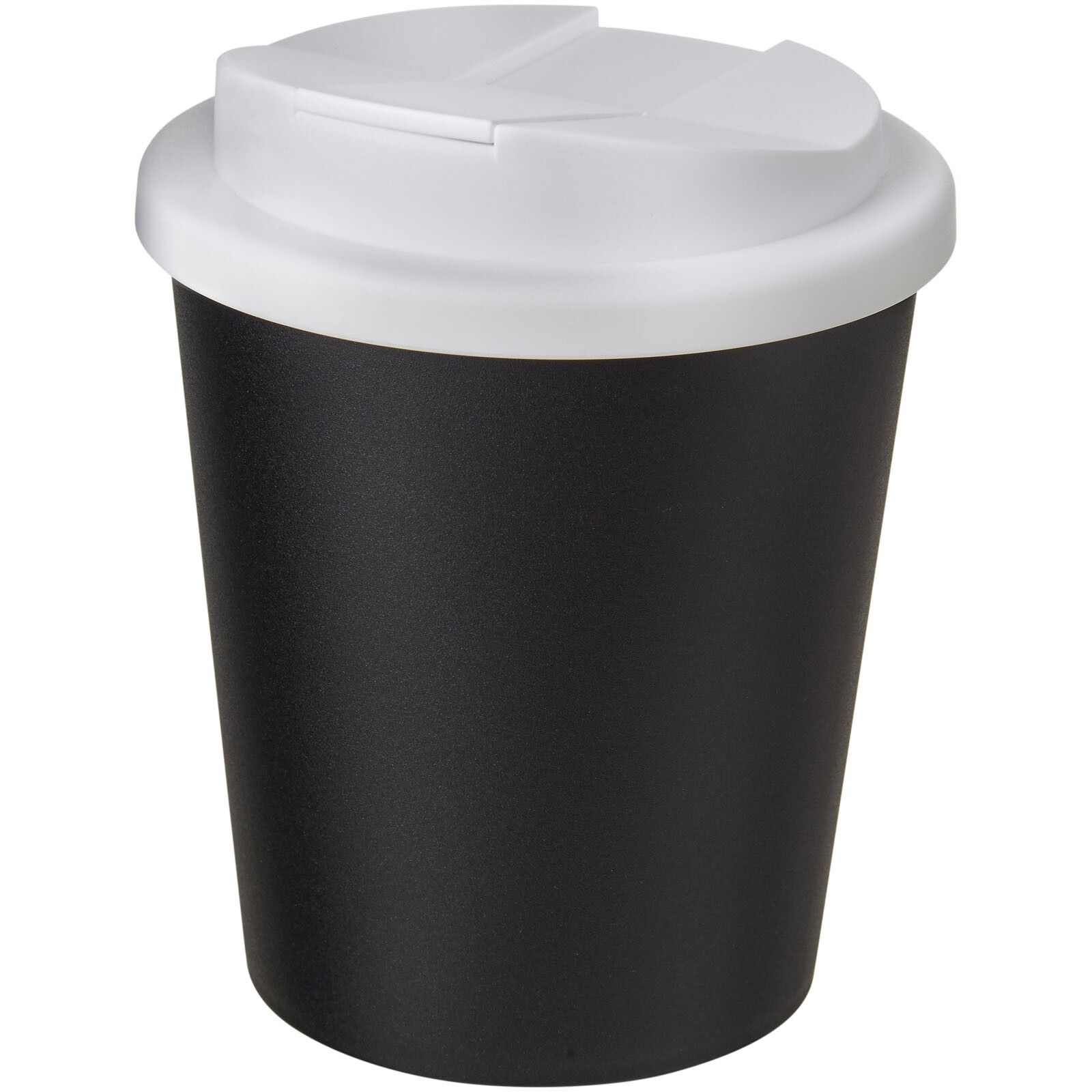 Americano Espresso 250 ml Isolierbecher mit auslaufsicherem Schraubverschluss - schwarz -  weiss-274