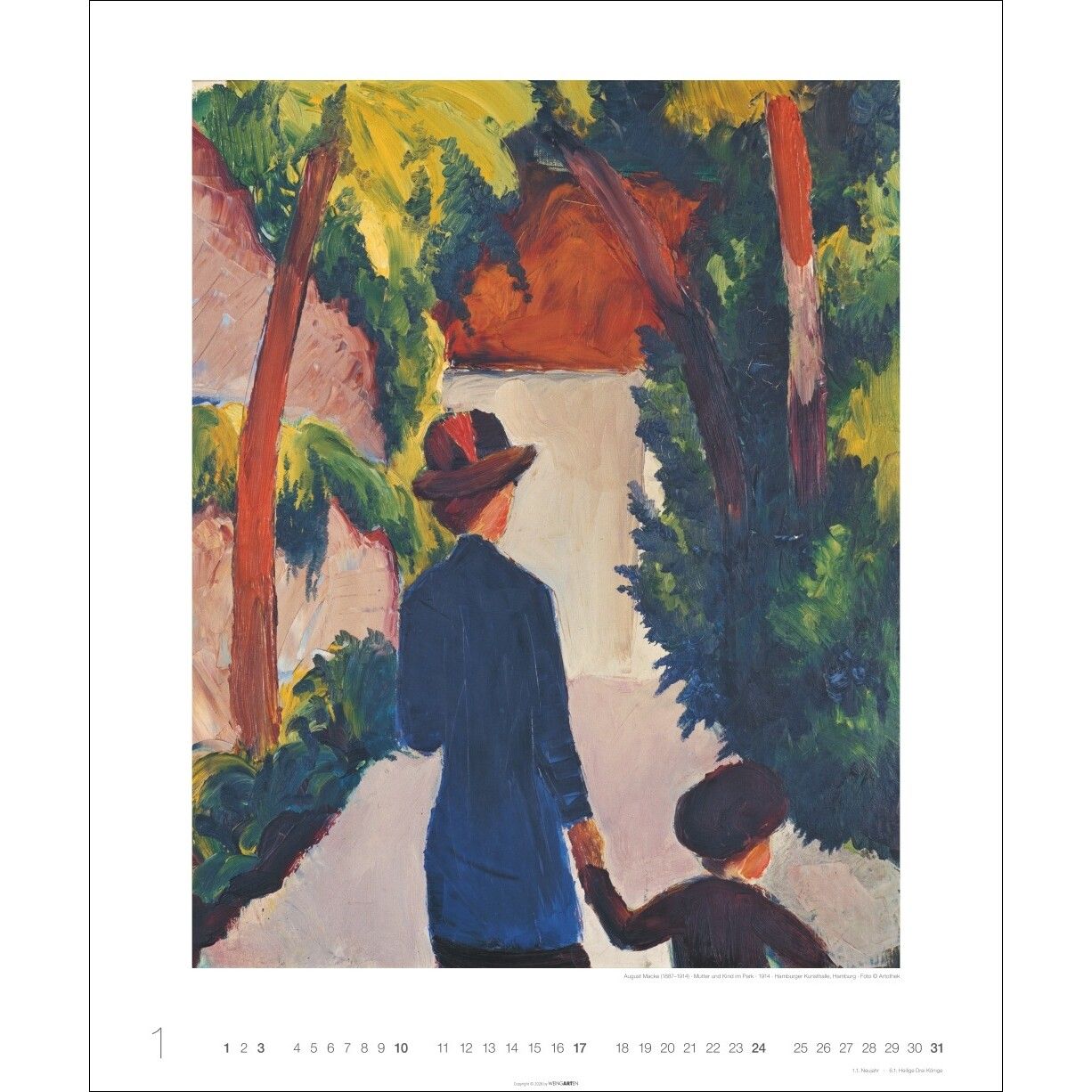August Macke Edition - Kunst & Kultur Kalender-456