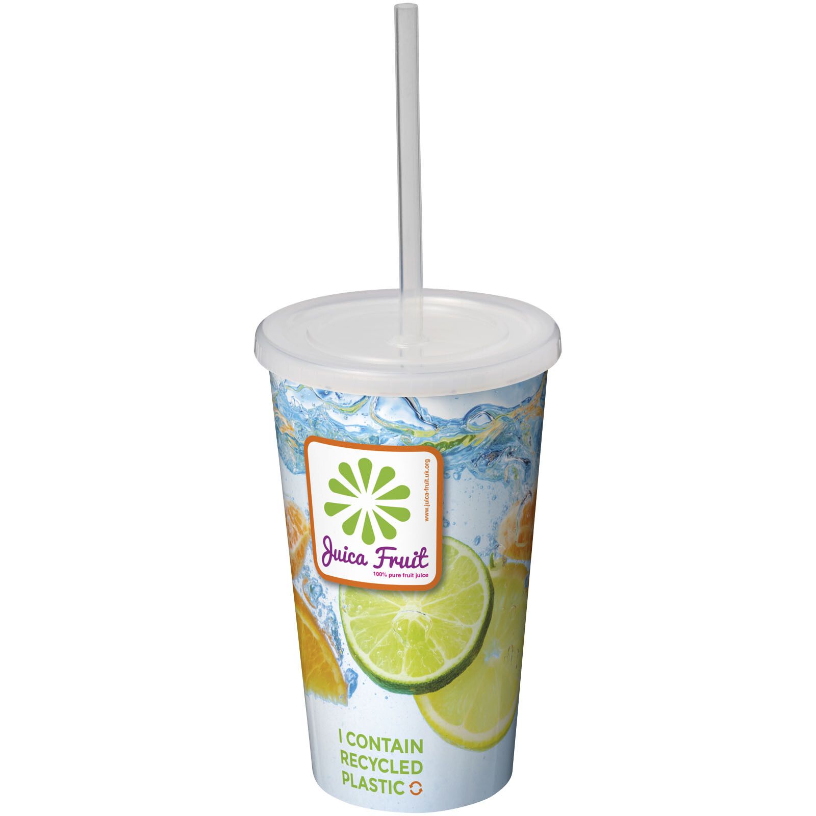 Brite-Americano 350 ml doppelwandiger Stadium Becher - weiss-196