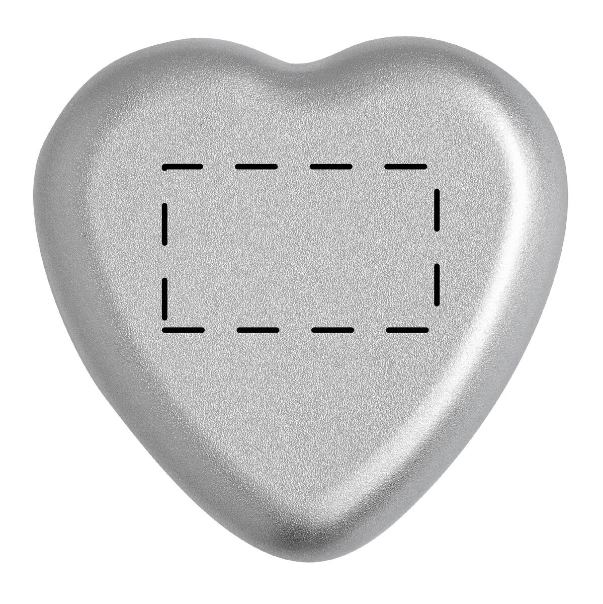 Veredelungsposition mittig auf dem Deckel