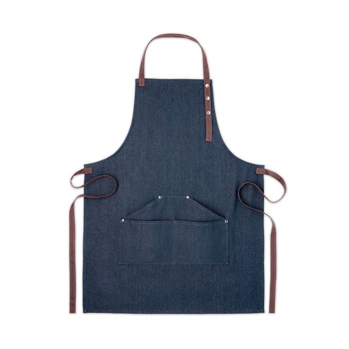 Küchenschürze Denim 240 g/m² DENIPUR - blau-198