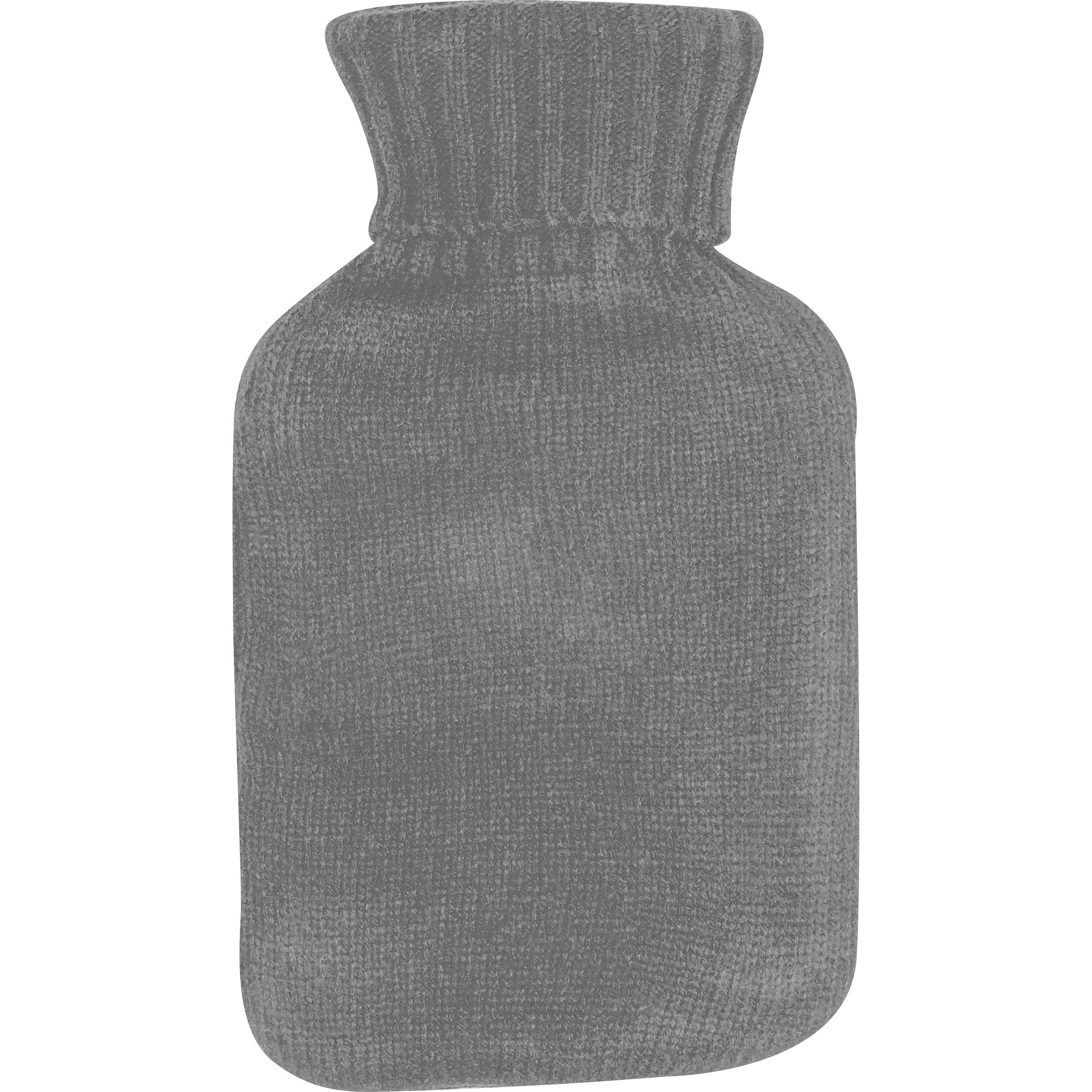 Wärmflasche Kalibo - silbergrau-243