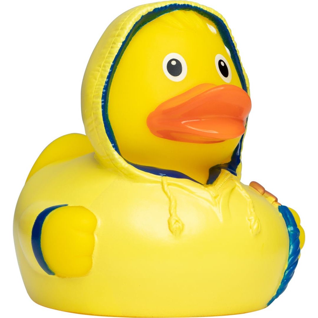 Quietsche-Ente Schlechtwetter - bunt-822