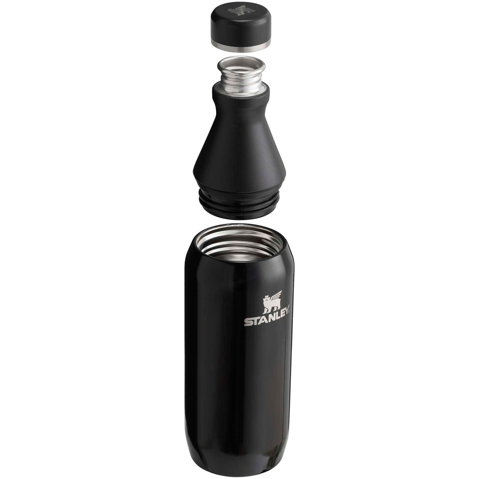 Stanley 350 ml All Day Slim Flasche - schwarz glänzend-995