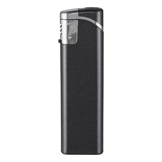 TOM® Elektronik-Feuerzeug SM-3 - metallic schwarz-624