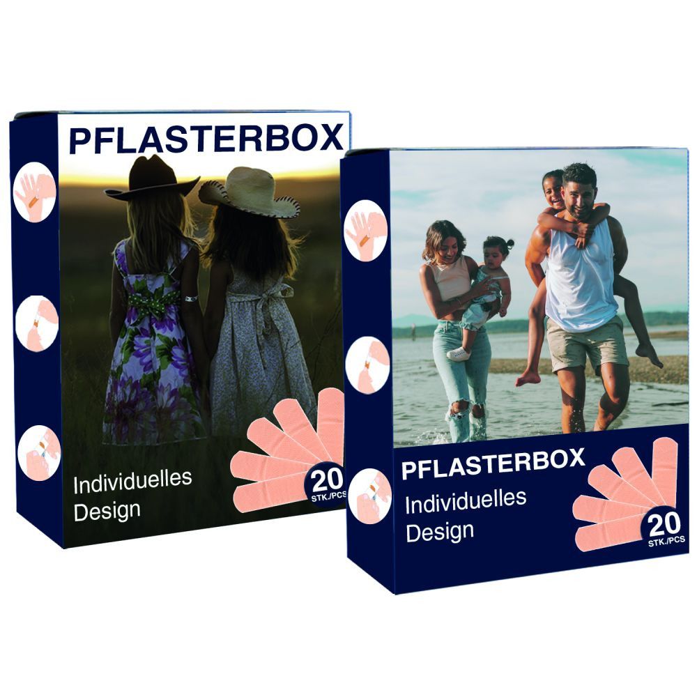 Pflasterschachtel mit 20 wasserabweisenden ACTIOMEDIC® Pflastern-668