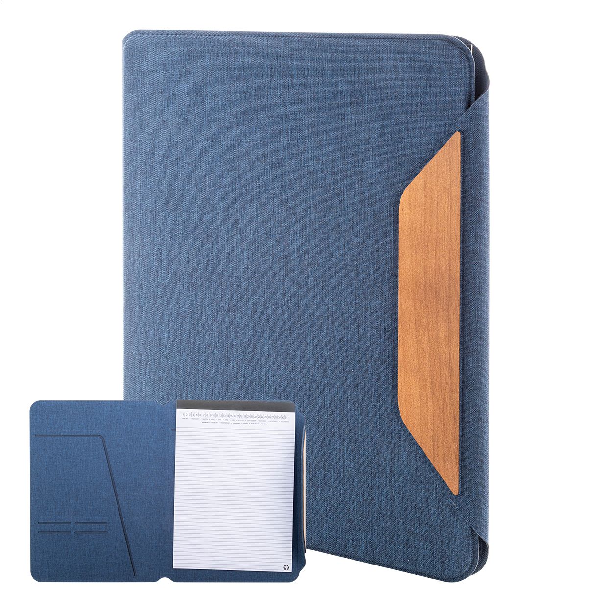 Wapudo A4 Dokumentenmappe RPET - blau-930