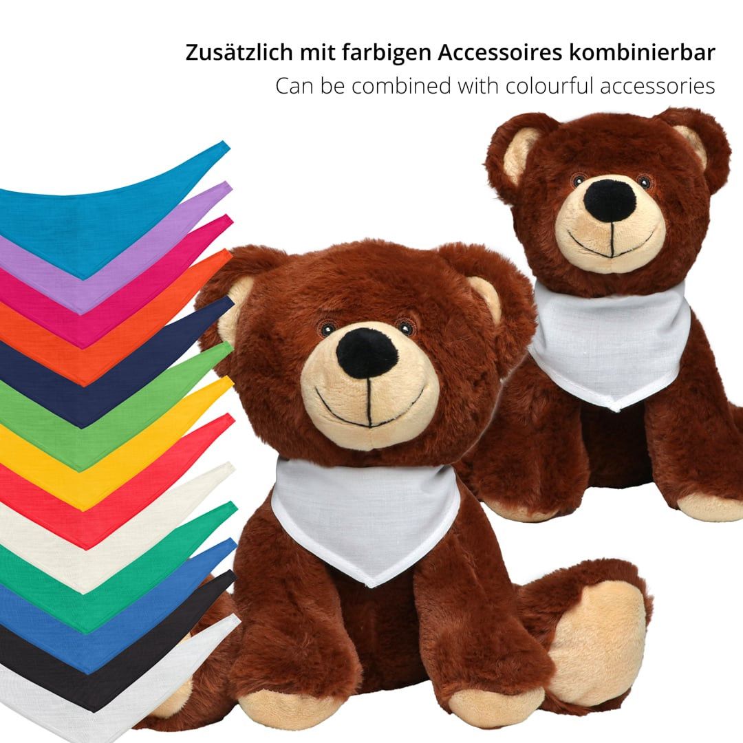 MiniFeet® RecycelBär® groß - braun-510