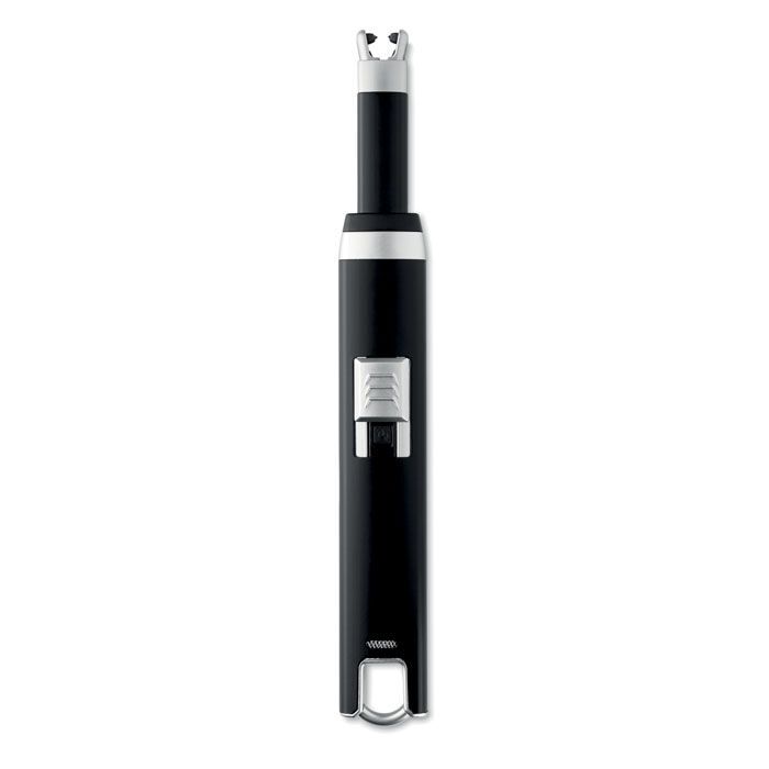 Großes Lichtbogen-Feuerzeug FLASMA PLUS - schwarz-356