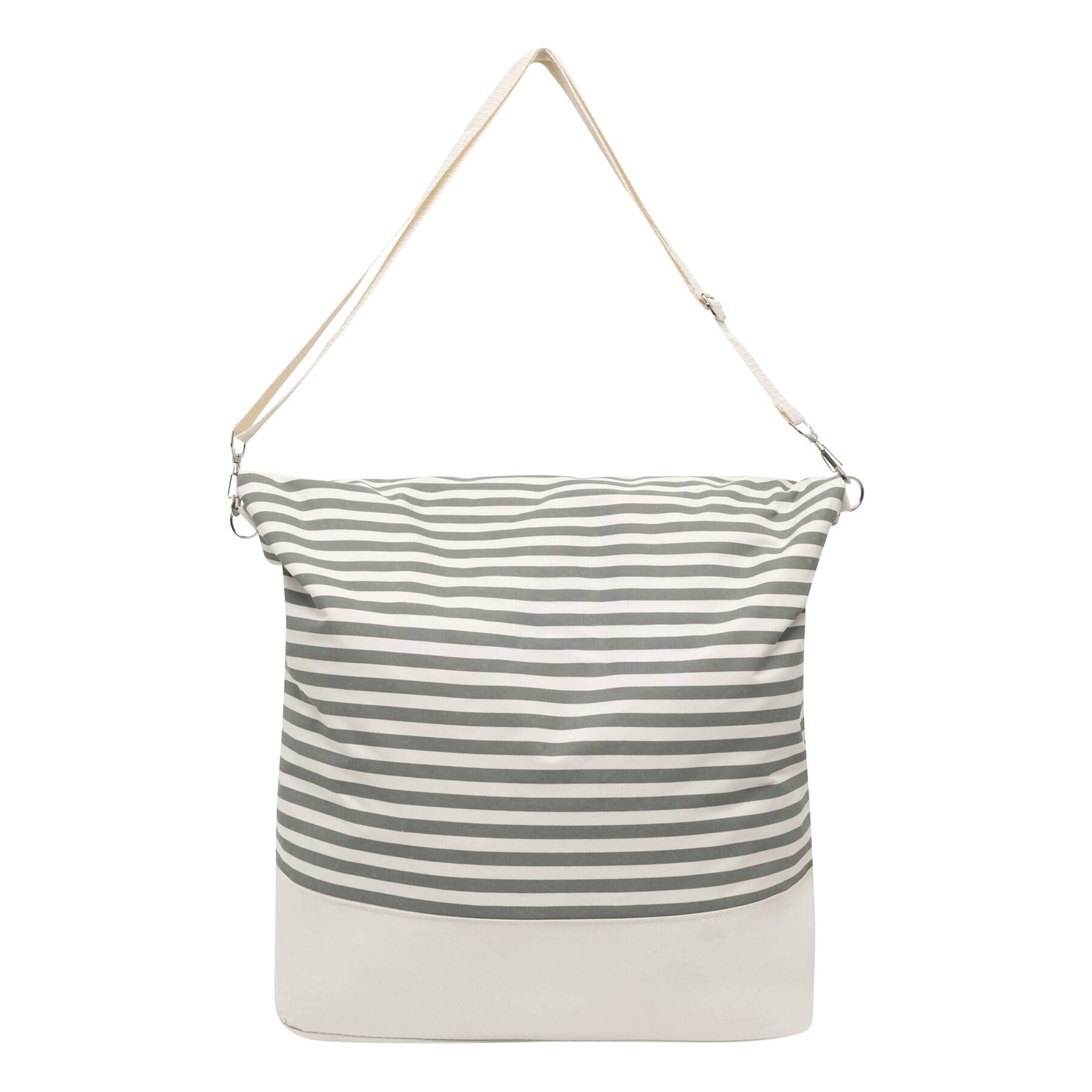Strandtasche JUIST - beige - grau-811