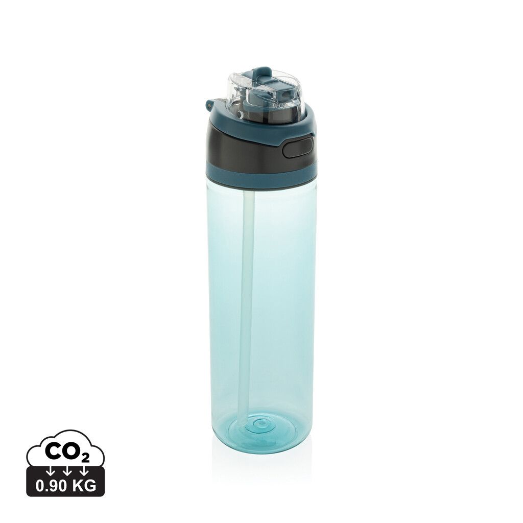 Omni Sip Wasserflasche 800ml aus RCS RPET - blau-654