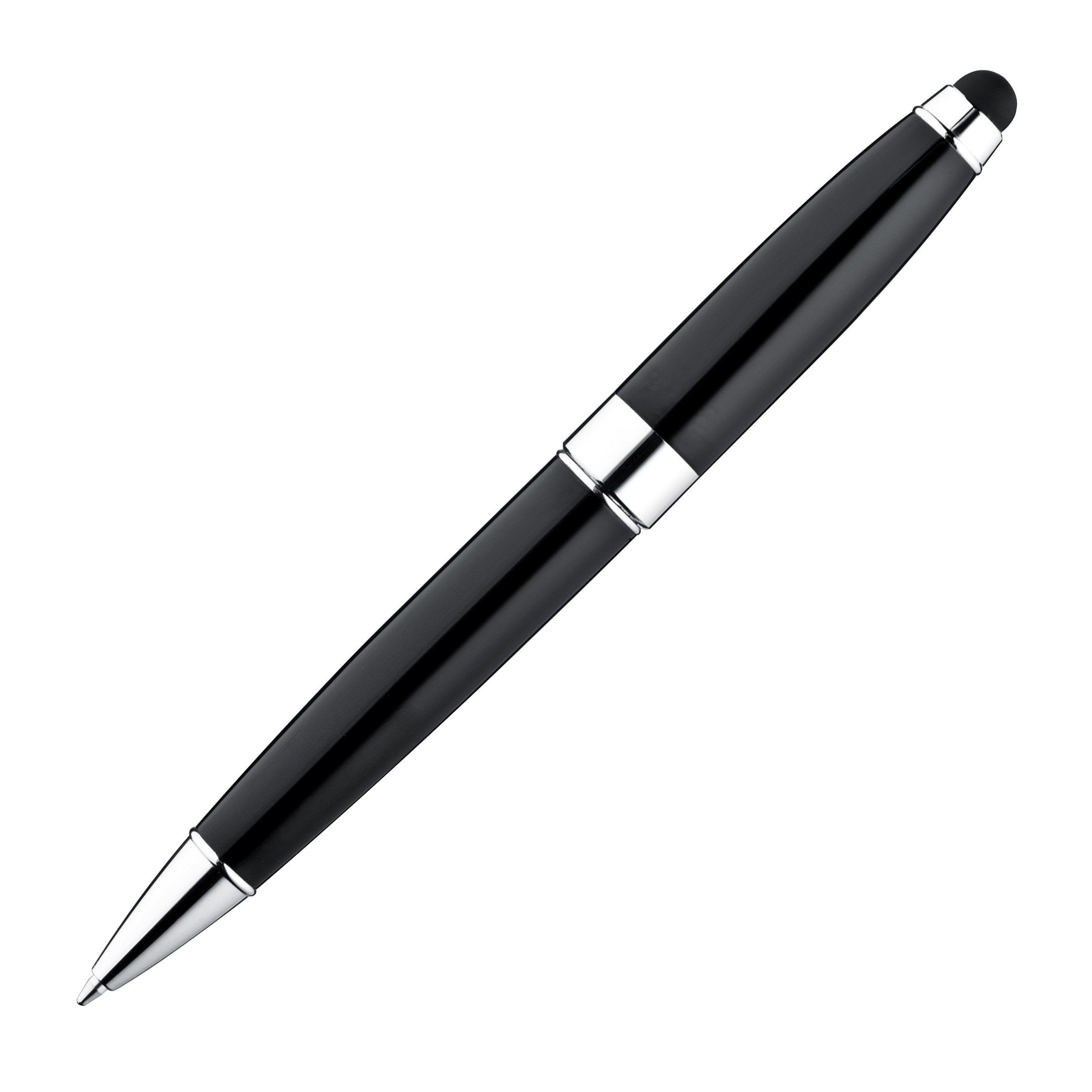 Metallkugelschreiber mit Touchfunktion - schwarz-738