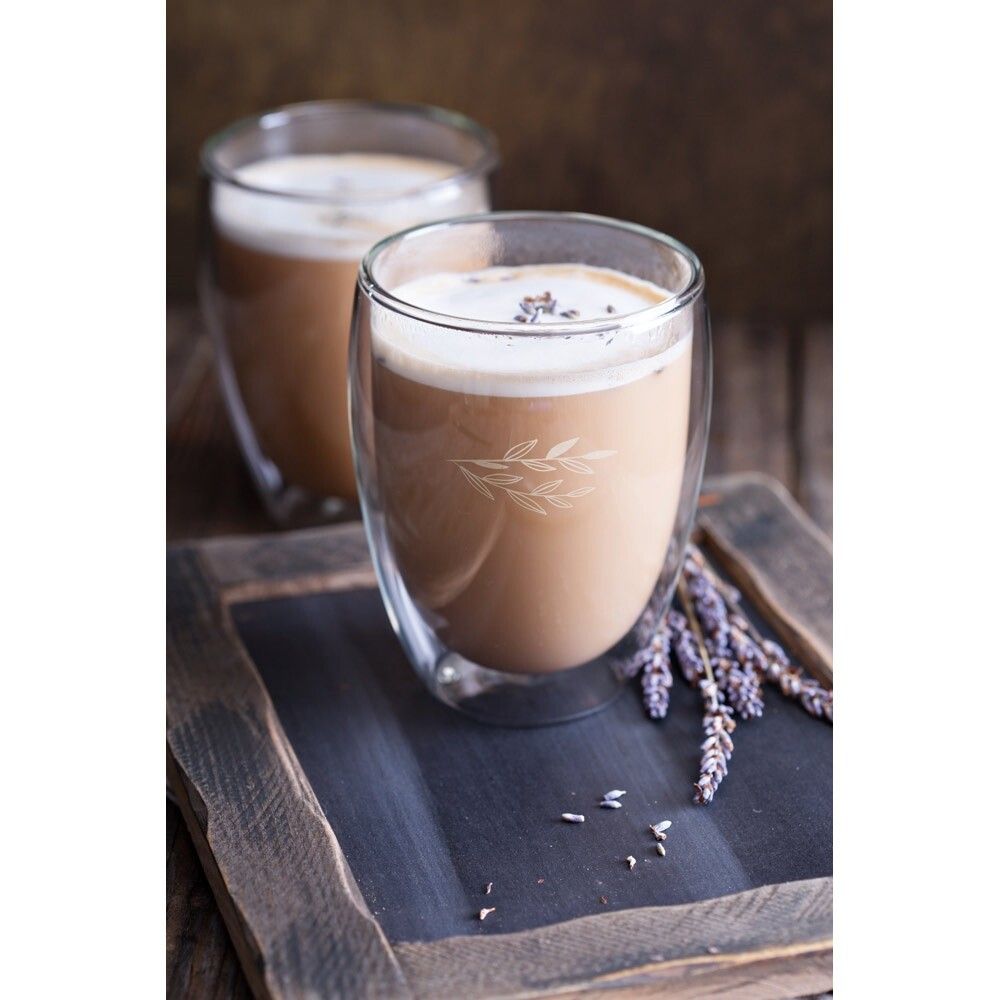 MACHIATO DUO Set aus 2 Borosilikatglas bechern - transparent-613