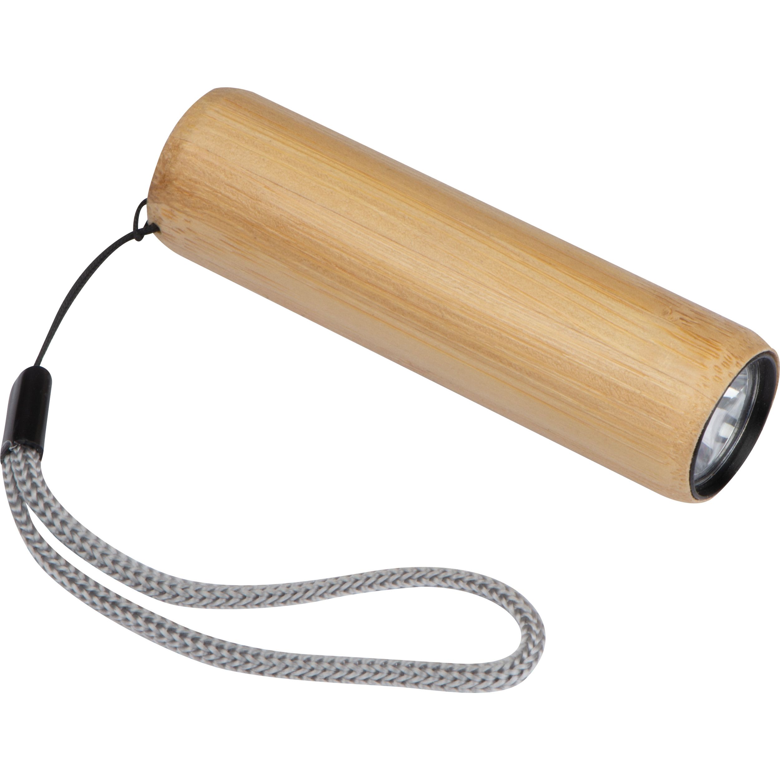 Bambus Taschenlampe Dundee - beige-429