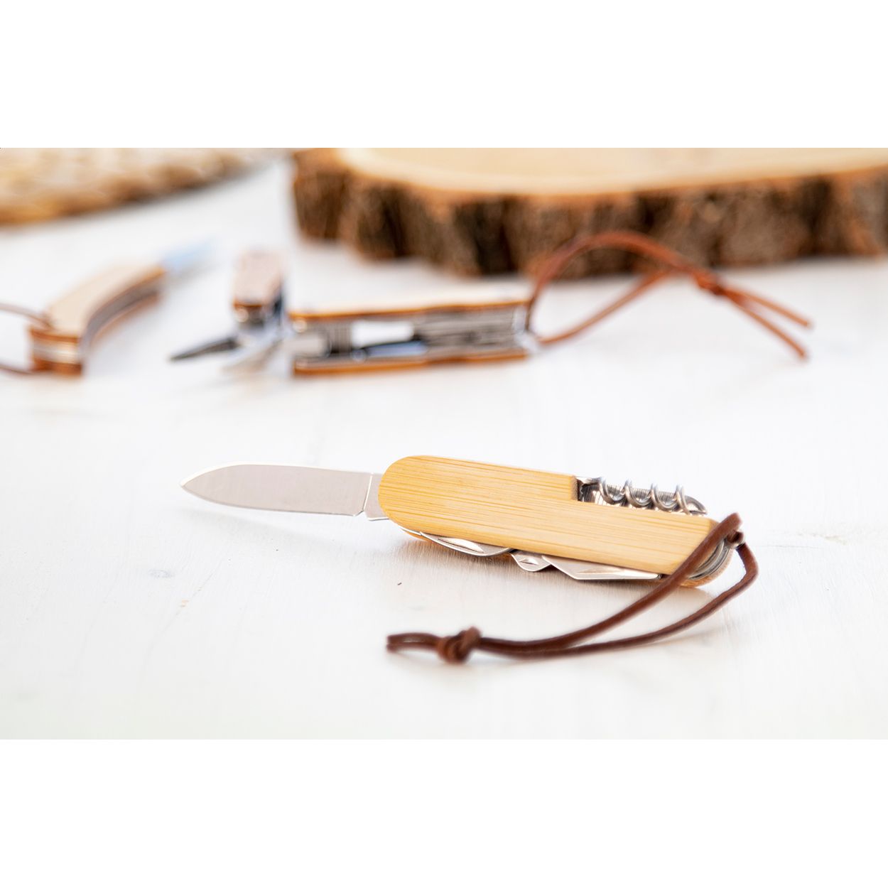 Multifunktionstaschenmesser Titan - natur-763