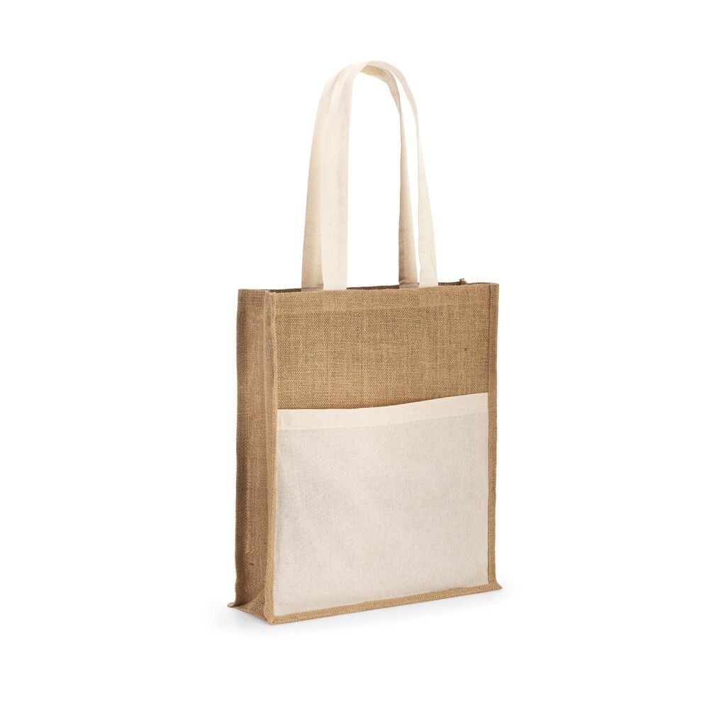 BRAGA Jutetasche (240 g/m²) und Tasche aus 100% Baumwolle (140 gm²) - natur-2