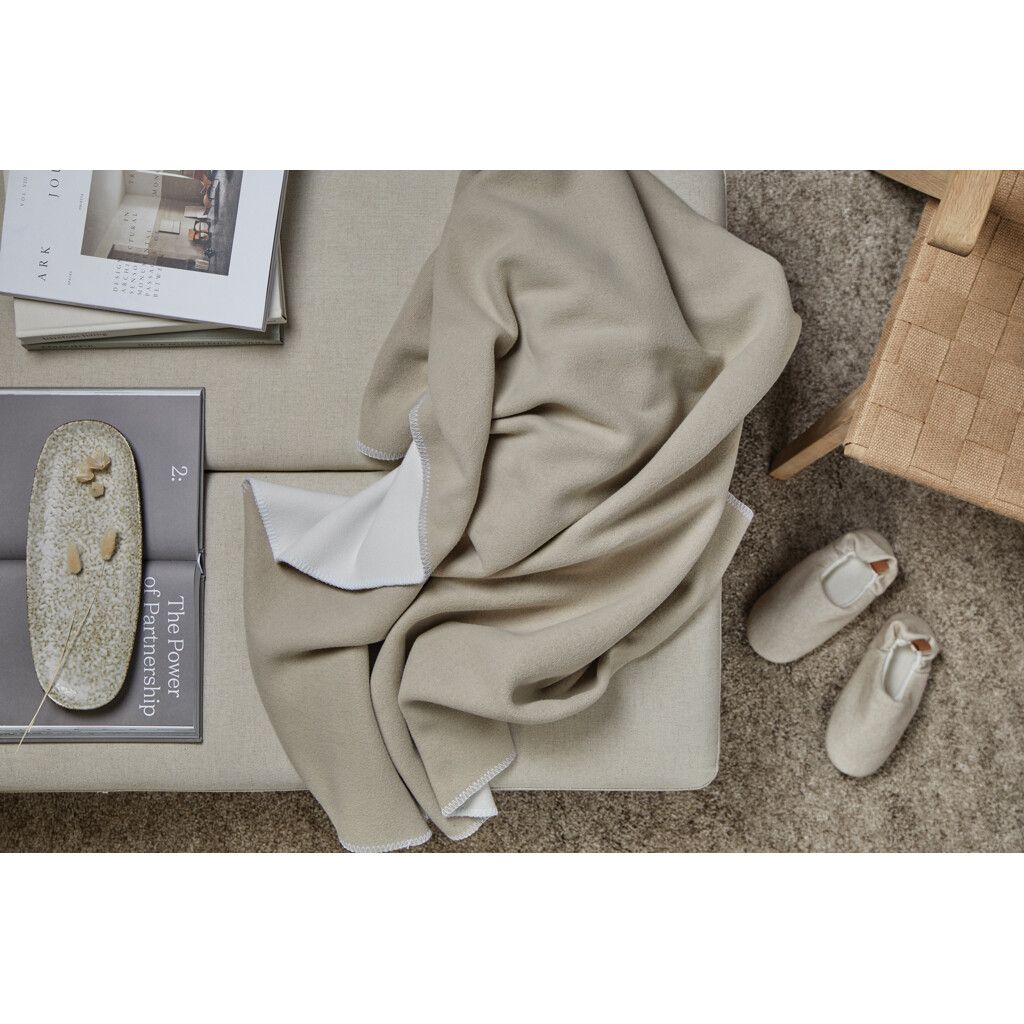VINGA Moulton Hausschuhe aus RCS rPET (S/M) - beige-301