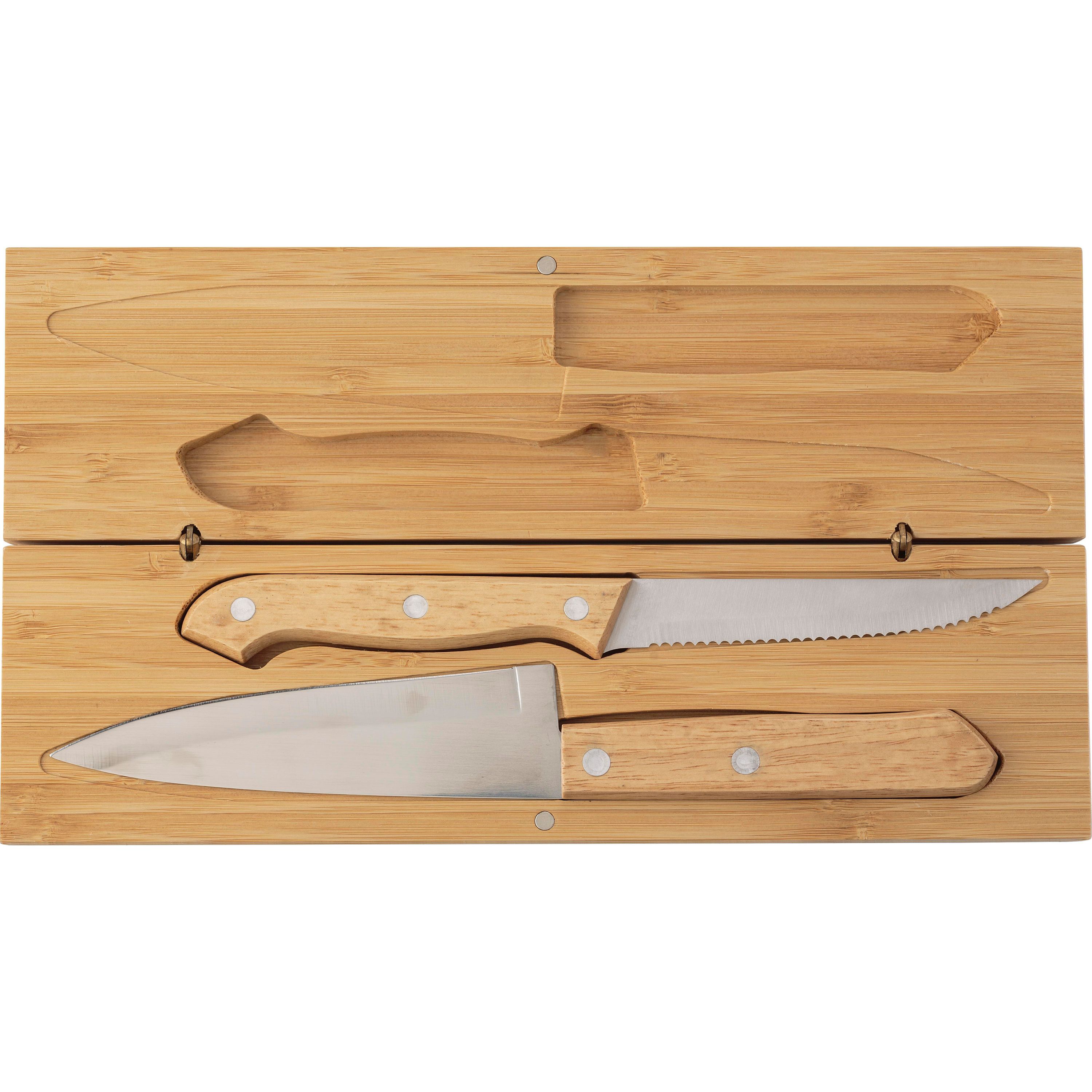 Bambus-Messer-Set Tony - braun-11
