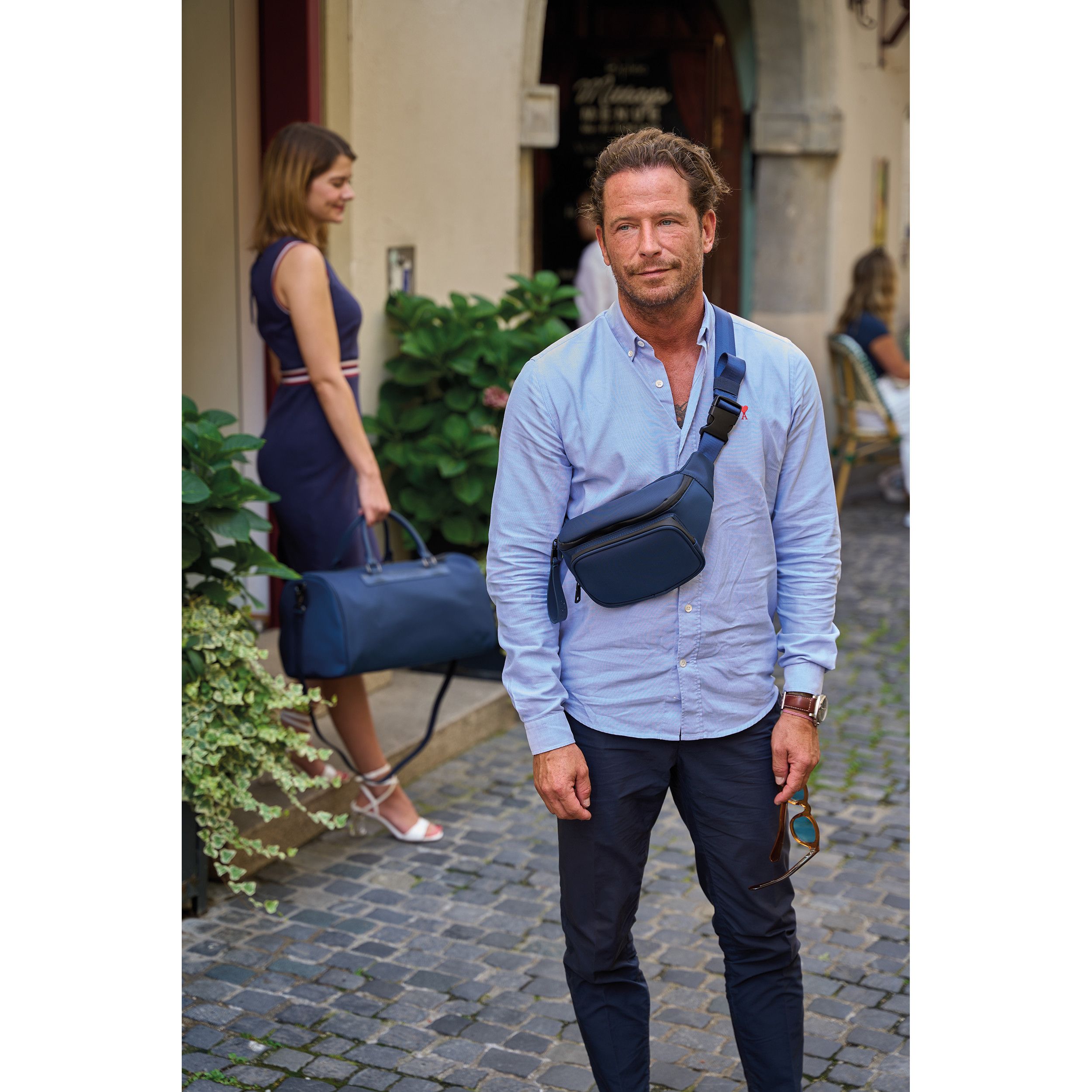MoLu Gürteltasche Port Grimaud - dunkelblau-202
