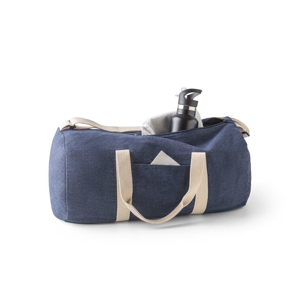 DENIM BAG Sporttasche aus Denim (300 g/m²) - blau-806