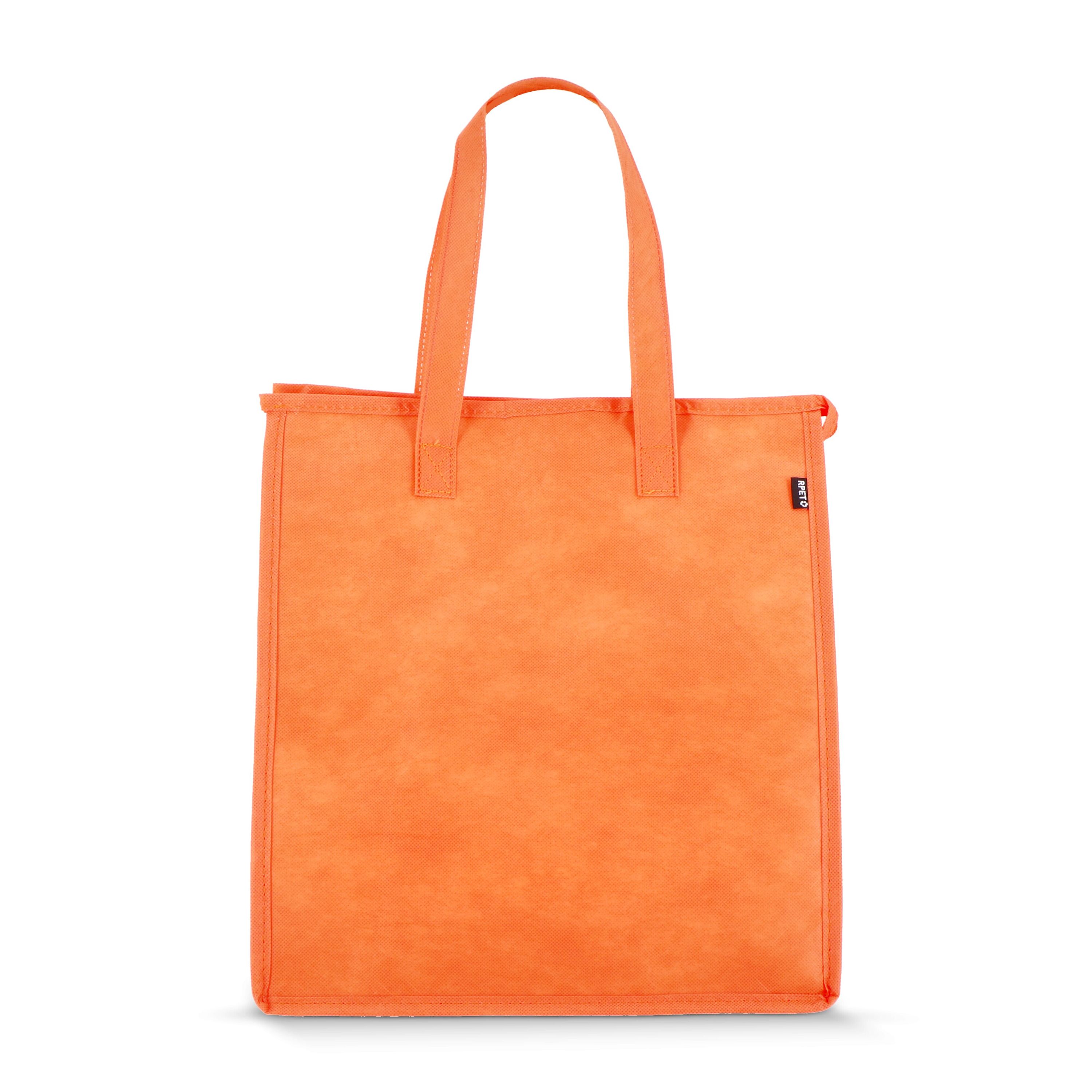 R-PET Kühltasche Non Woven 33x 25,5 x 37cm 75g/m² - orange-586