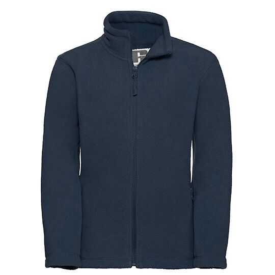 Kids Full Zip Outdoor Fleece - french navy - 116 (5/6)-352