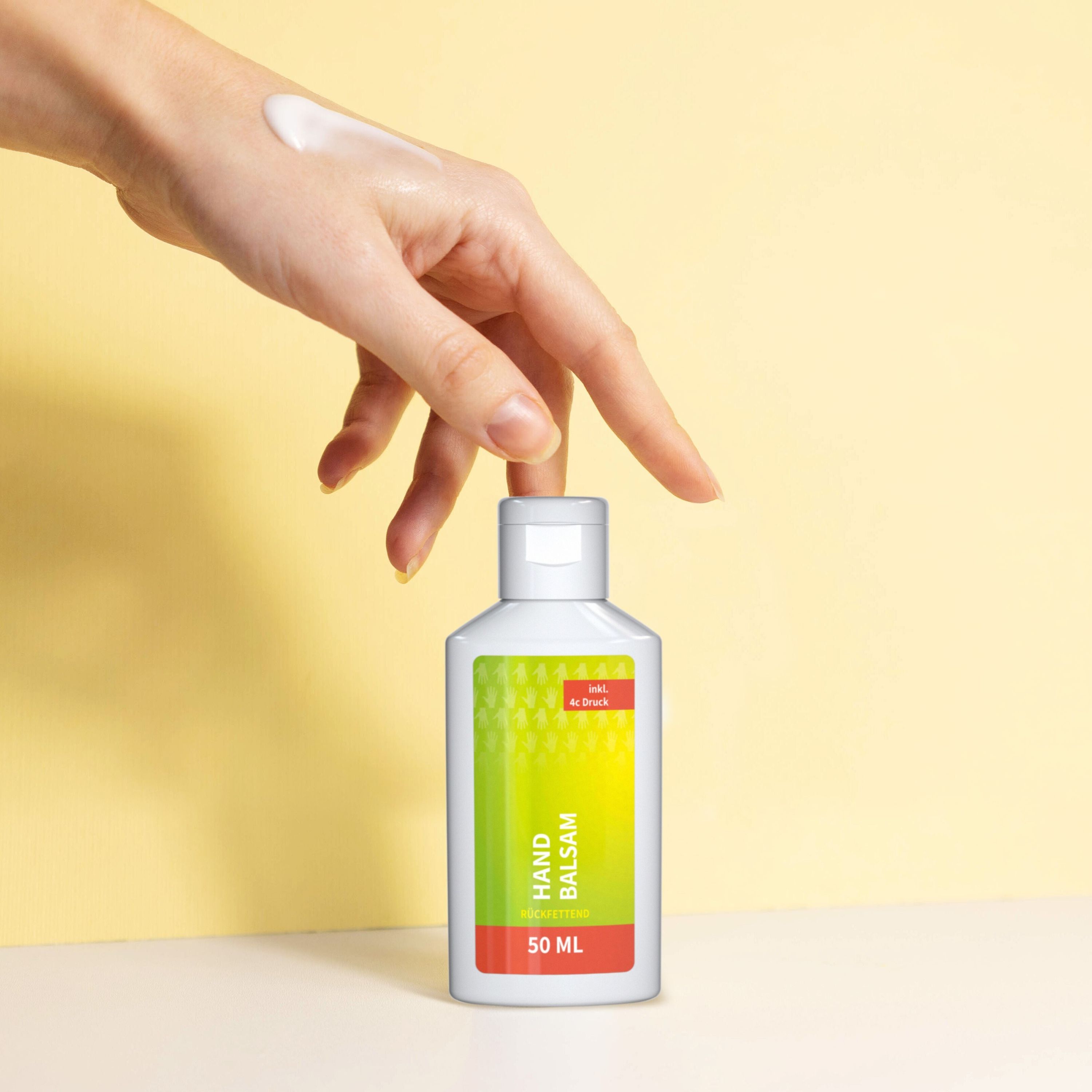 50 ml Flasche Handbalsam Ingwer-Limette Body Label-831