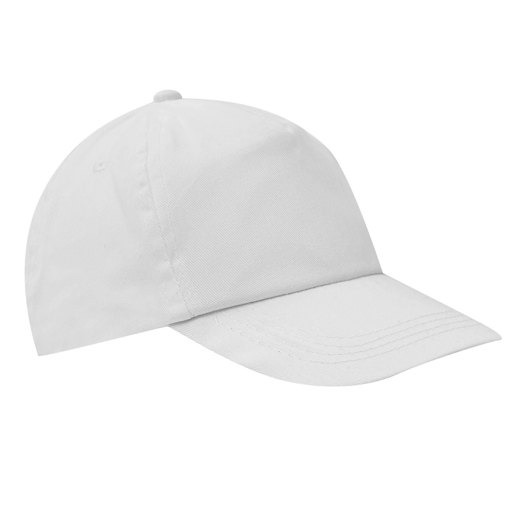 5-Panel-Cap für Kinder KIDDY WEAR - weiß-946