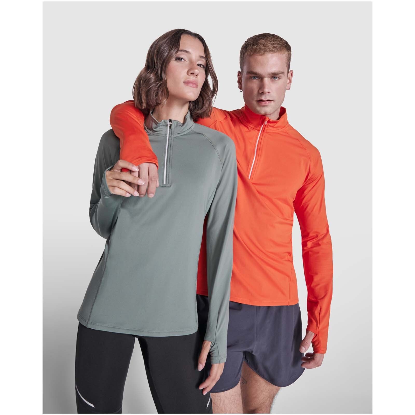 Estambul Half-Zip Sweatshirt für Herren - pflaumenrot - XL-238