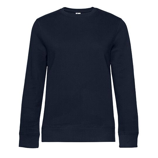 QUEEN Crew Neck Sweat_° - navy blue - XS-253