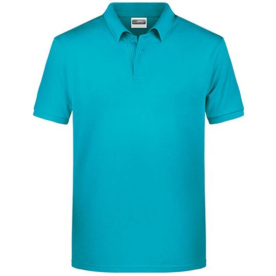 Men´s Basic Polo - turquoise-929